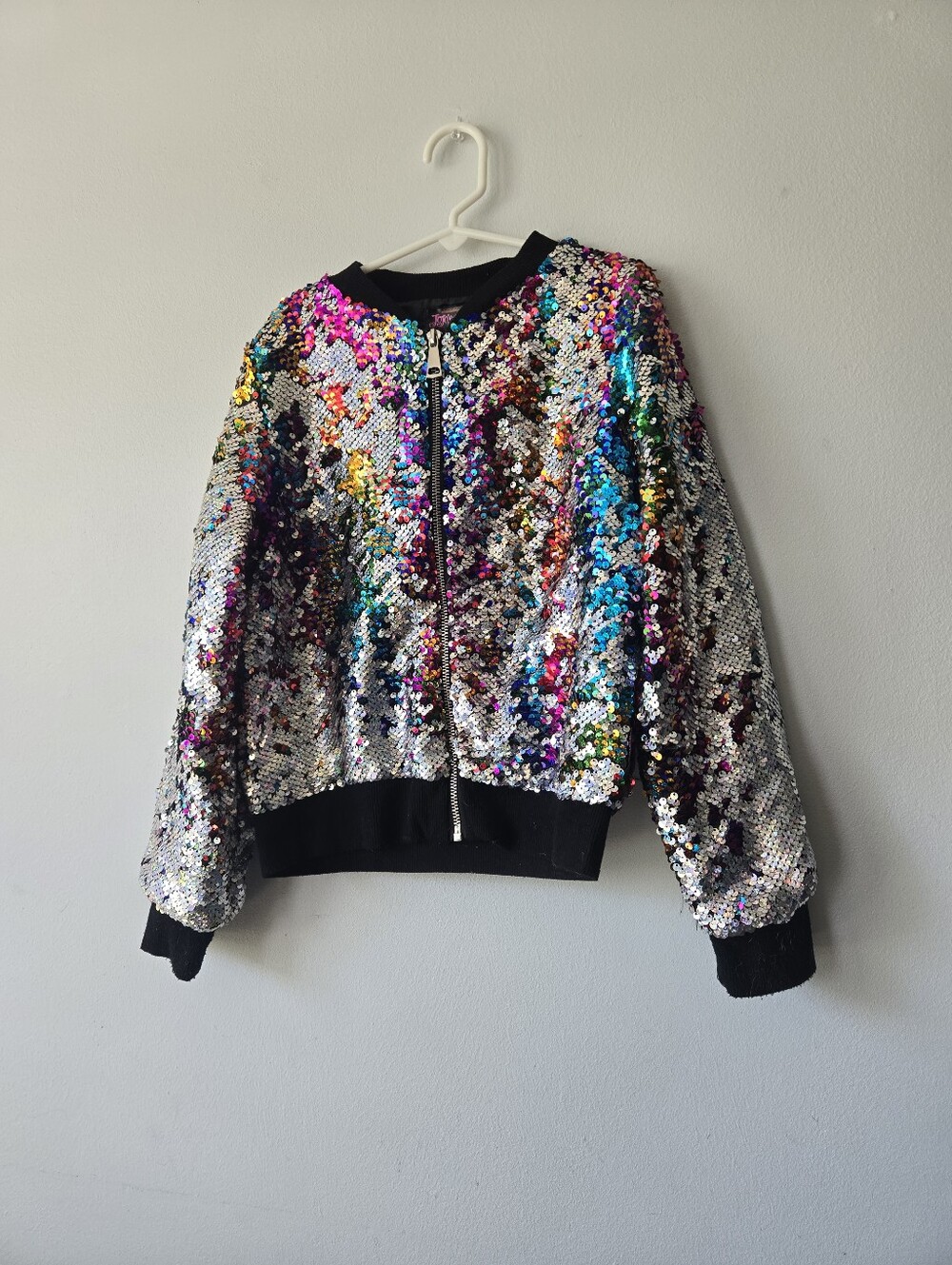 Jojo's Sequined Multicolor Jacket 7/8